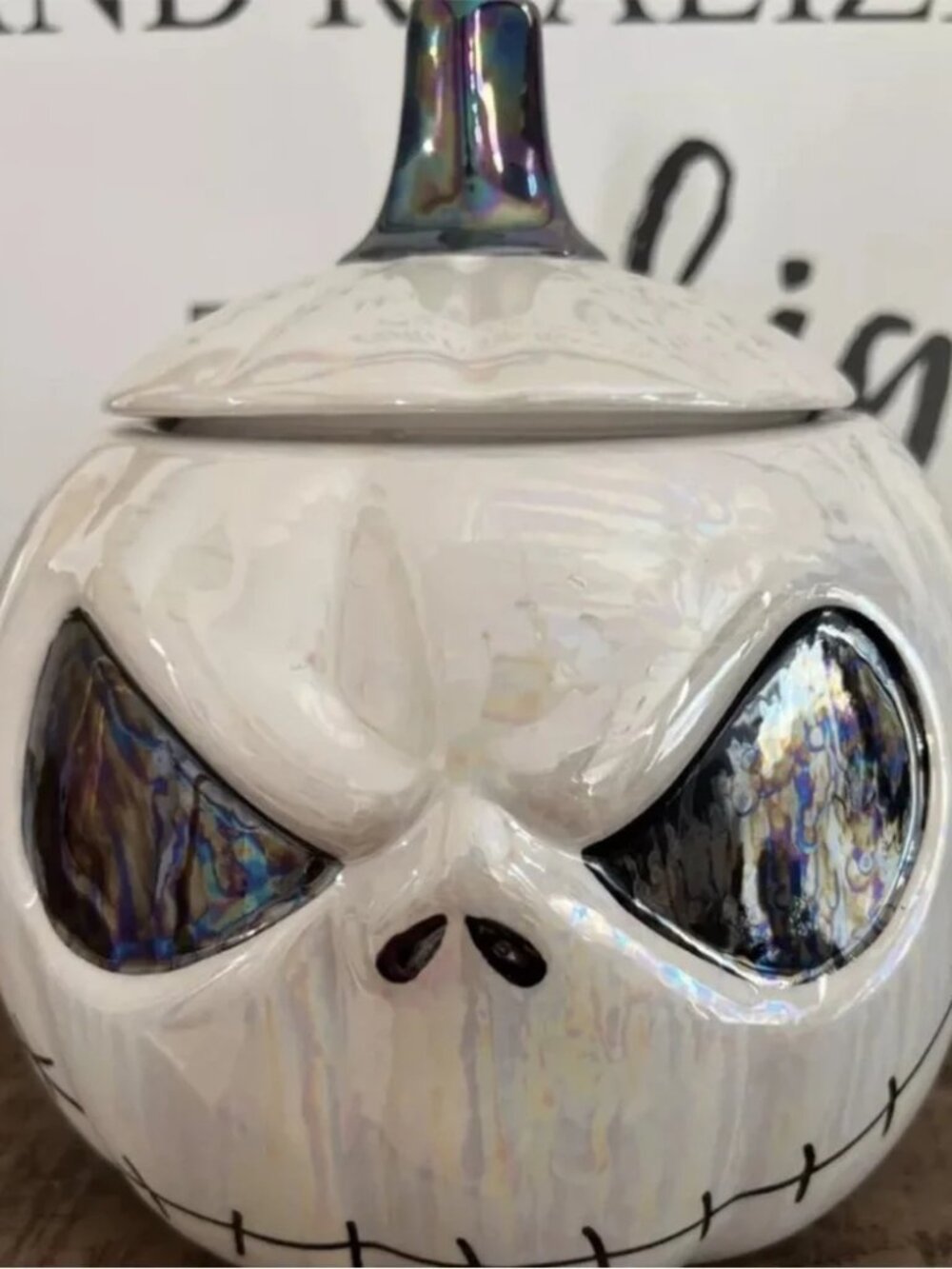 NWT Disney Jack Skellington Nightmare Before Christmas Jar
